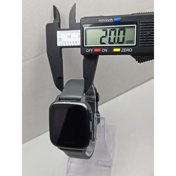 Garmin Venu SQ GPS Smartwatch 37mm Shadow Gray Silicone Band Pulse Ox 5 ATM Swim - Picture 6 of 12